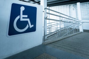 handicap sign