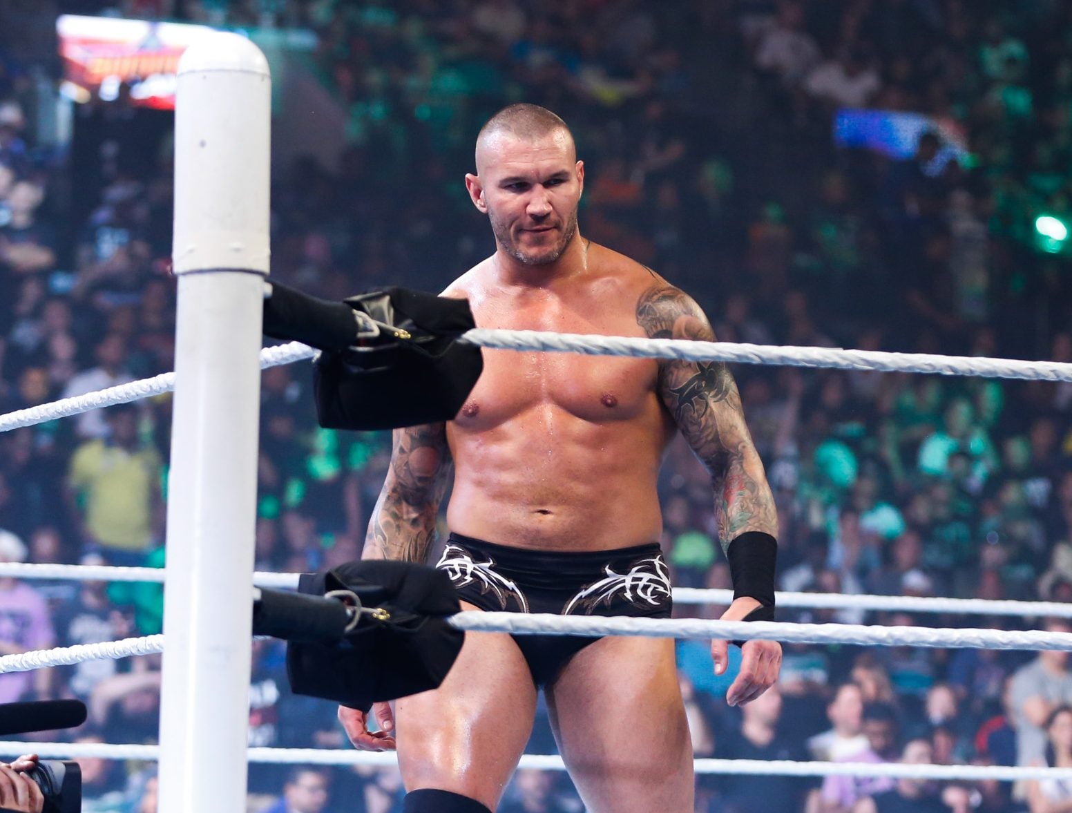 Randy Orton Gets RKO'd By His Wife