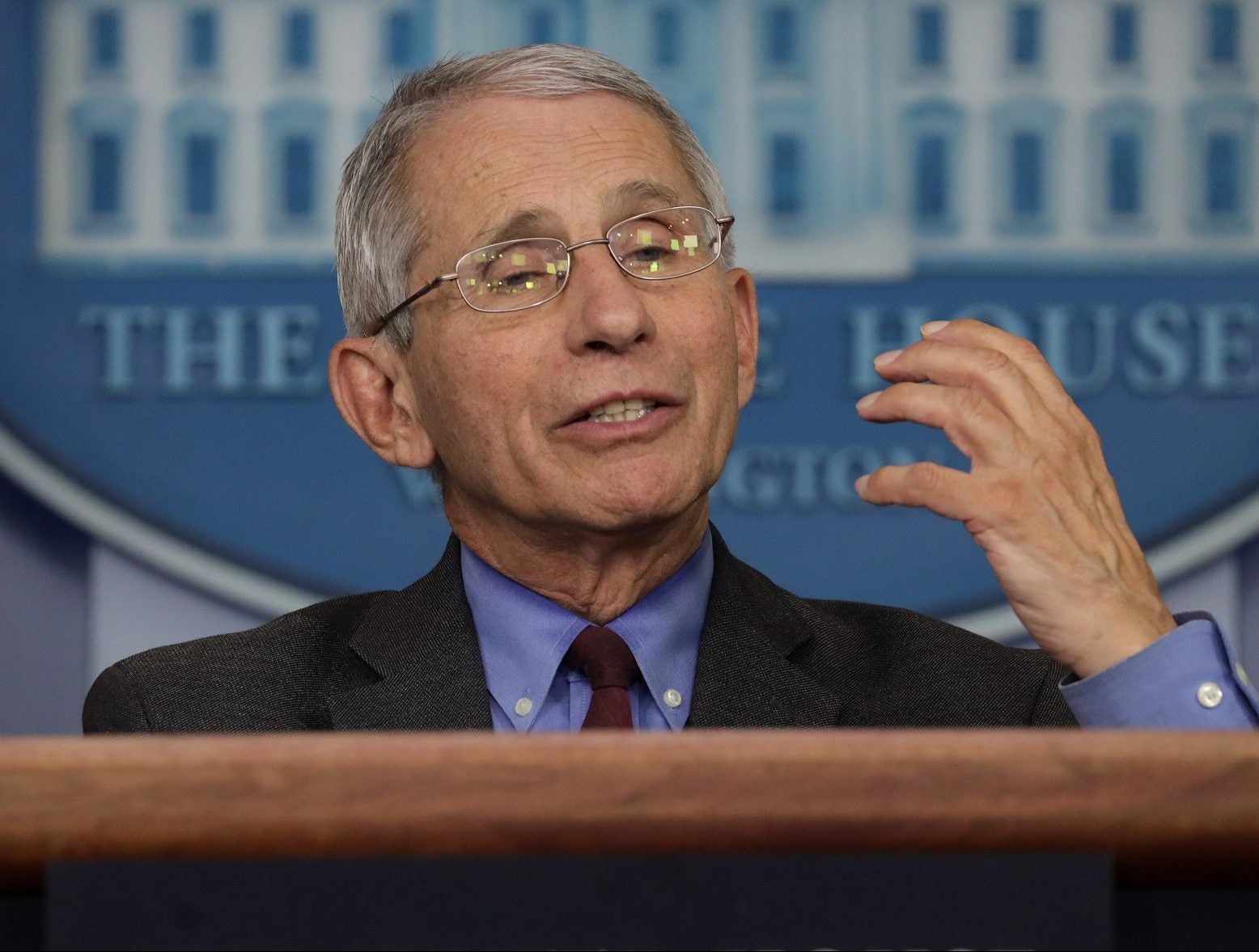 Dr. Fauci Says There's No Scientific Evidence COVID-19 was Made in a Lab