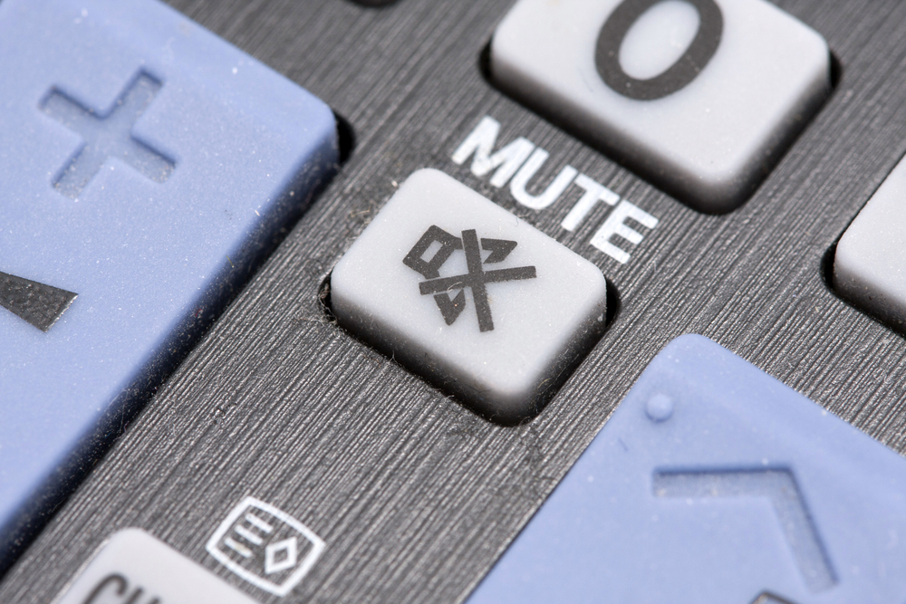 Mute button